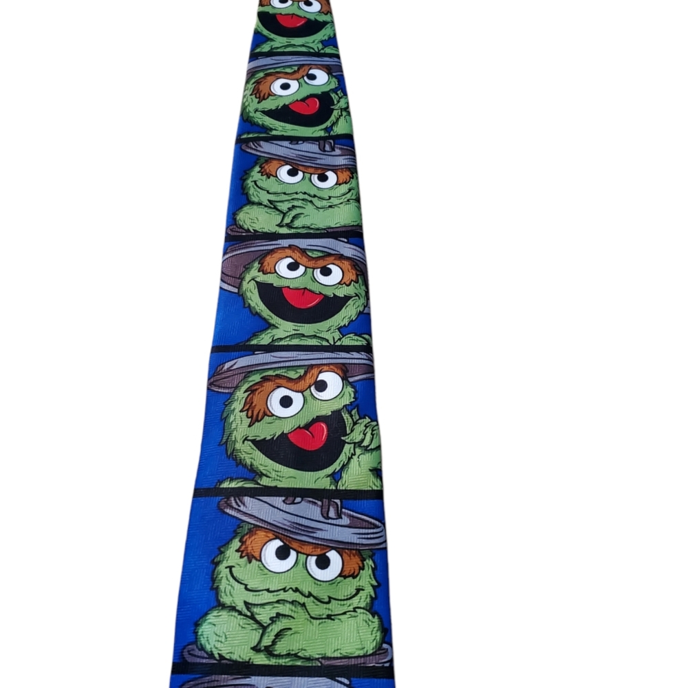 OSCAR THE GROUCH TIE